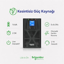 Apc Easy Ups Spm1kı-tr 1000va 900w Online Saf Sinüs Kesintisiz Güç Kaynağı