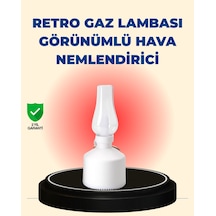 Flzdgnkr Kablosuz Retro Buhar Makinesi Gaz Lambası Tasarım Ledli Difüzör Çok Renkli