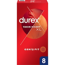 Durex Yakın Hisset Xl Prezervatif 8'li 2 Adet