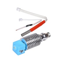 Bqu 3d Yazıcı 24v I3 Mega Hotend V5 J-kafa Hotend Bowden Ekstrüzyon Kiti 0.4mm Nozul Isıtıcı Tel İle Mega Serisi 3d Yazıcı Chirons İle Uyumlu