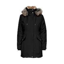Only Onlnewprıska Parka Jacket Cc Otw Siyah 001