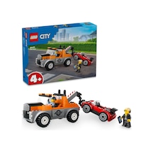 LEGO® City Çekici Kamyon ve Spor Araba Tamiri 60435 - 4+ Yaratıcı Oyuncak Yapım Seti (101 Parça)