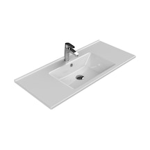Cerastyle Turkuaz Arte Etajerli Lavabo 100 x 45 CM