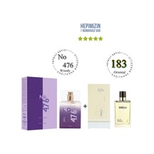 No: 476 + 183 Unisex / Kadın Parfüm Edp 50 Ml Woody / Oriental - Baharat