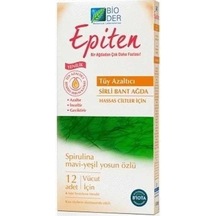 Bioder Hassas Ciltler için Bitkisel Tüy Azaltıcı Sirli Bant Ağda 12'li