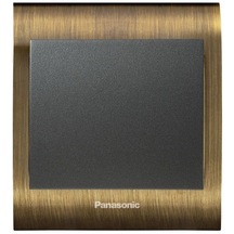 Viko Panasonic Thea Blu Tekli Anahtar Çerçeve Antique+dore, Kapak Füme