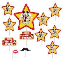 Mickey Mouse Clubhouse Doğum Günü Konuşma Balonu 12 Adet