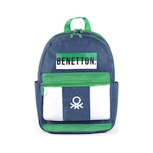 United Colors Of Benetton Bnt04279 Erkek Moda Çocuk Çanta Lacivert/Yeşil/Beyaz Çok Renkli