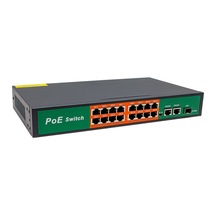 POWERMASTER 300W 10/100/1000 MBPS 16+3+SFP 16 PORT POE ETHERNET GIGABIT SWITCH