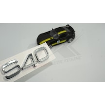 Volvo S40 Krom Abs 3M 3D Bagaj Logo Yazı Ürün