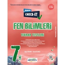 7. Sınıf Kendini Check  -  Et Fen Bilimleri Tekrar Testleri -  Okyanus Eğitim