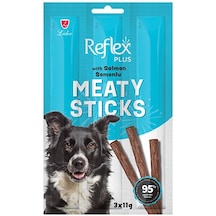 Reflex Plus Meaty Sticks Somonlu Tahılsız Köpek Ödül Çubuğu 3 x 11 G