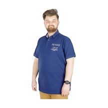 Mode Xl Büyük Beden T-Shirt Polo Md500E 22342 Indigo 001