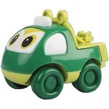 Jzcat Çocuk Sevimli Çizgi Mini Araba Oyuncak-yeşil