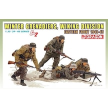 1/35 Kış Bombacıları Viking Tümeni Asker Figür Maketi, Dragon 6372