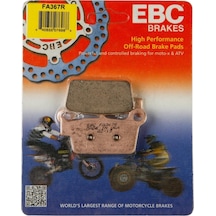 Ebc Fa367r 2006-2023 Kawasaki Kx 450f Uyumlu Arka Fren Balatası Sinterli Balata