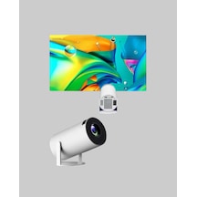 Full - 793 - Hd 4k Destekli Akıllı Projeksiyon 130 İnç Ekran, Uzun Ömürlü Ampul Ve - Flzdgnkr - Çoklu Giriş