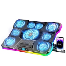 Sx-45 Freezer 9 Rgb Fanlı Lcd Ekranlı 10-19 İnç Notebook Soğutucu