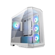 Msı Mag Pano M100r Pz Argb Fanlı Beyaz Micro Atx Oyuncu Kasası