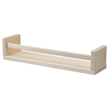 Ahşap Baharat Rafı 40x10x9 Cm Mutfak Duvar Rafı Ikea Baharatlık Ahşap