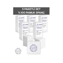 Ağaoğlu Spanç Gazlı Bez 7,5x7,5cm 8 Katlı 500 Adet