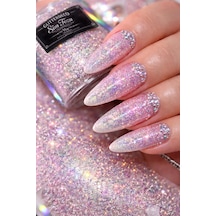Sedefli Beyaz Glitter İrisdent Epoxy Nailart Makyaj Mum Boya Sim Tozu
