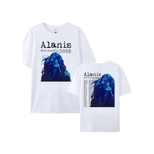 Tarzsokak Beyaz Alanis Morissette Dünya Turu /erkek Leri Streetwear Beyaz