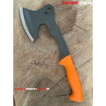 Prox Dövme Çelik Kamp Baltası El Yapımı Balta 450gr Agzı Dönmez