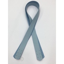 Karantuhafiye Dikmeli Spor Sap / Çanta Sapı / Deri Dikmeli Sap 70 Cm Mavi MAvi