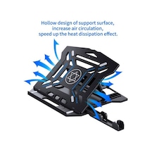 Ulzyvf Katlanabilir 8 Seviye Yükseklik Ayarlı Taşınabilir Dizüstü Standı - 25-40cm Diğer