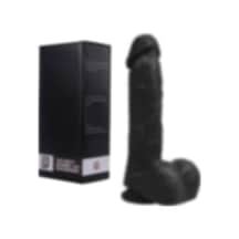 Hızlı Express King 22 Cm Realistik Zenci Penis Vantuzlu Gerçekçi Kalın Dildo
