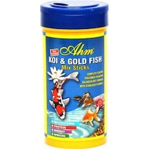 Ahm Koi Goldfish Mix Pond Sticks Balık  Yemi 1000 Ml