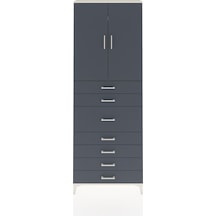 Arges Dolap 3 Raflı 7 Çekmeceli 2 Kapaklı 88x30x243 Aytaşı-an... Aytaşı
