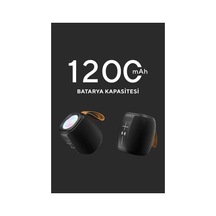 Mikado Md-888 Cube Siyah 5w 1200mah Bt/tf/usb/led Işıklı Hoparlör