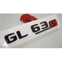 GL63S Bagaj Parlak Siyah ABS 3M 3D Yazı Logo