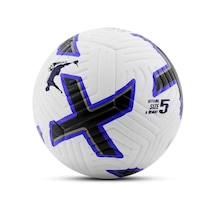 Avessa Futbol Topu No-5 Beyaz Siyah Bsf-022 Beyaz - Mavi