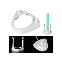 H&b Store Elektrikli Diş Fırçası Özel Şarj Tabanı Diş Fırçası Yuvarlak Kafa Braketi Tutucu Beyaz