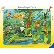 Ravensburger 11 Parça Çerçeveli Puzzle Hayvanlar 051403