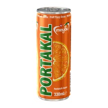 Meysu Portakal Meyveli Gazoz Kutu 24 x 330 ML