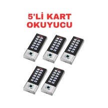 Sr-211 Mf-w Parmak İzi Kart Okuyucu 13.56 Mhz Ip68 Şifreli Biyometrik Geçiş Kontrol Sistemi 10000 Kullanıcı 5 Adet