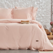 Yataş Bedding Plain Battal Boy Ranforce Nevresim Takımı - Blush Taş
