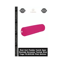 Özel Seri Pembe Yastık Spor Desteği Gevşeme Yastığı Woo Yoga Yg-bm100 Pink Bolster