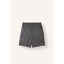 Defacto Relax Fıt Cepli Bermuda Şort H7785ax26augr206 Gri-gr206