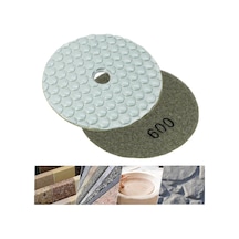 6554 Granit Mermer Taş Parlatma Polisaj Ped 100 Mm - 600 Kum