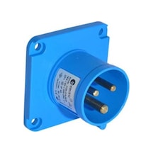 Tp Elektrik 3120 319 0970 3 x 16a Ip44 Makine Fişi Düz 70 x 70