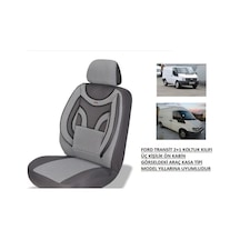 Ford Transit Koltuk Kılıfı 2+1 Ön Kabin Gri 2002-2013 Yıllar Kasa