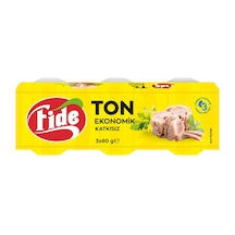 Fide Ekonomik Ton Balığı 3x80 G - 6 Adet Tarı
