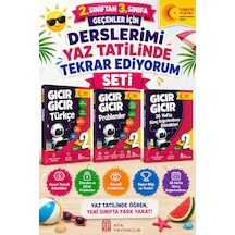2.sınıftan 3.sınıfa Geçenler İçin Derslerimi Yaz Tatilinde Tekrar Ediyorum Seti -7