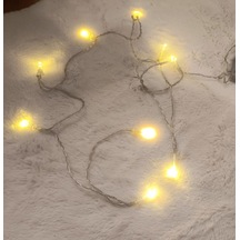 Led Pilli Dekoratif Led Işık Yılbaşı Süsü 2 Metre Duvar Dekor Hediye