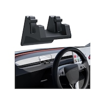 Silikon Telefon Tutucu Tesla 2024 Model 3 Highland Dashboard Ön Cam Hava Firar Eller Serbest Cep Telefonu Apple iPhone Uyumlu Android Akıllı Telefon Uygun Değil 2017-2023 Model 3